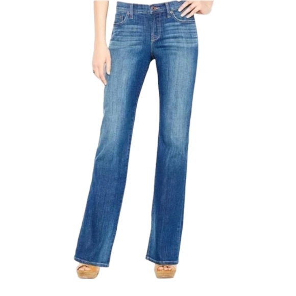 Lucky Brand Dungarees easy rider boot cut  jeans size 12 - Picture 1 of 5